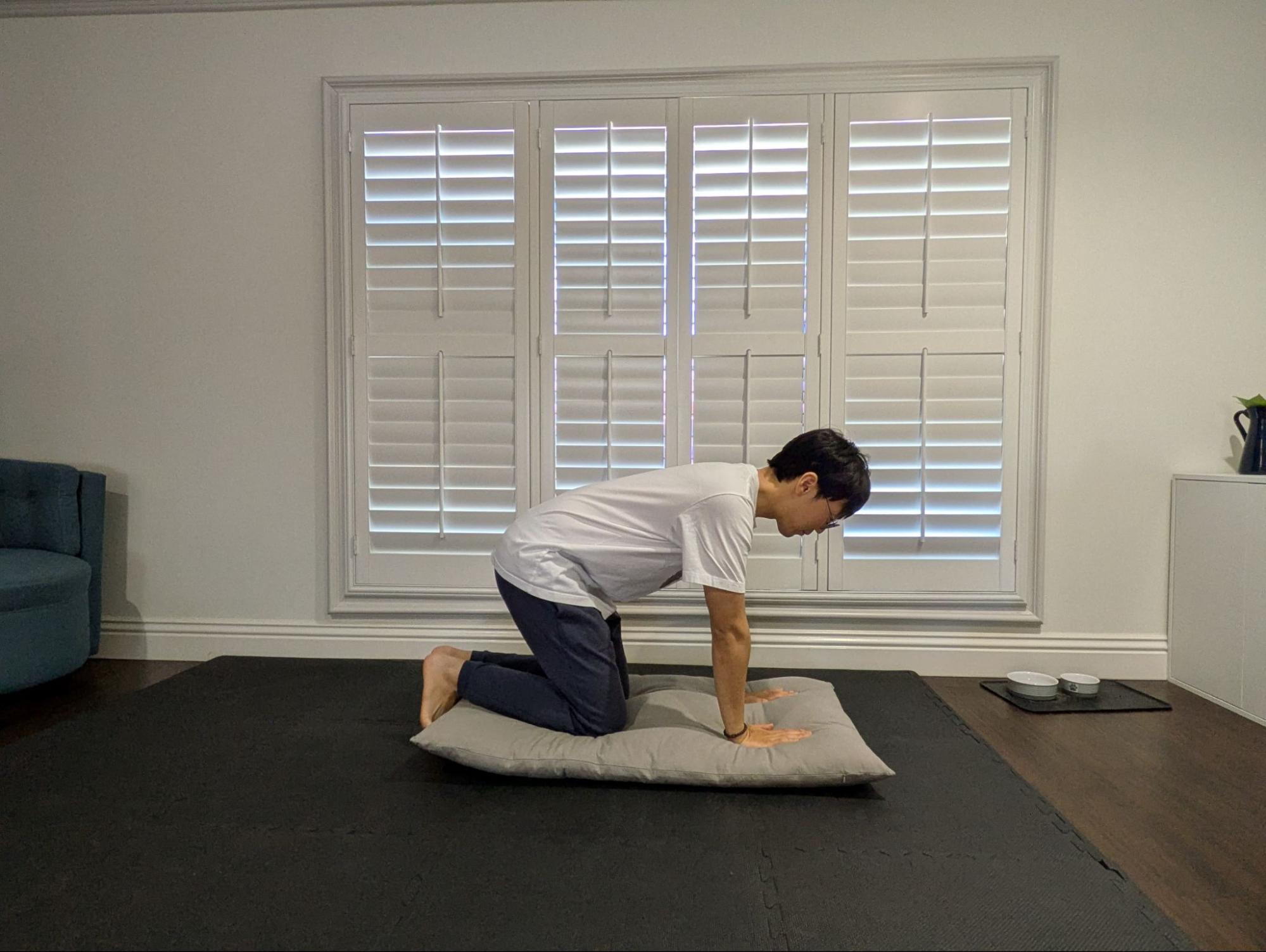 Returning to tabletop position